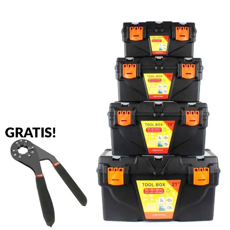 Kutije za alat (Set od 4 komada)+GRATIS Univerzalna kliješta