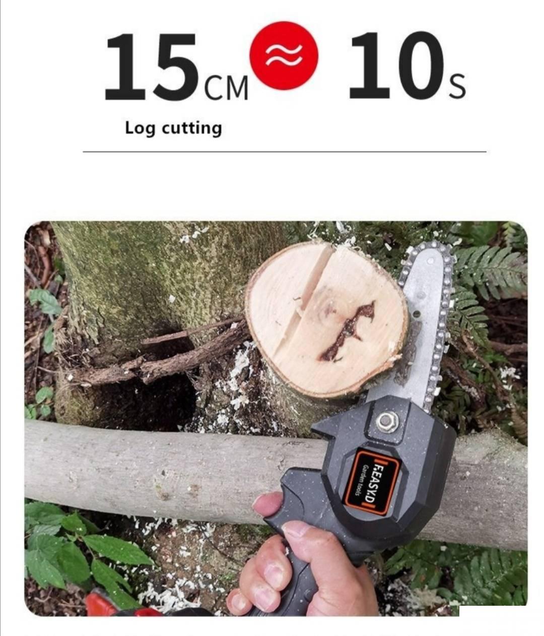 Jednoručna Aku pila 24V + GRATIS Oštrač Lanca
