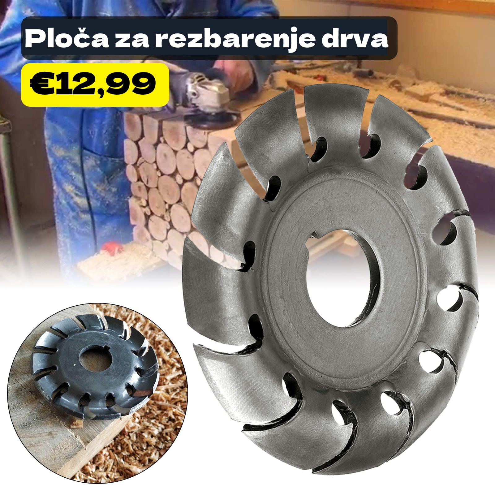 Ploča za rezbarenje drva - EuroShop