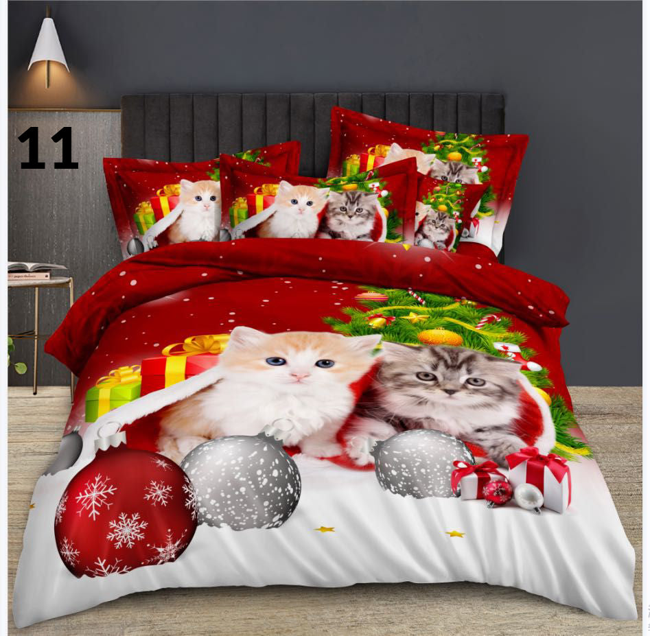 Set Božićne posteljine - 14 uzoraka