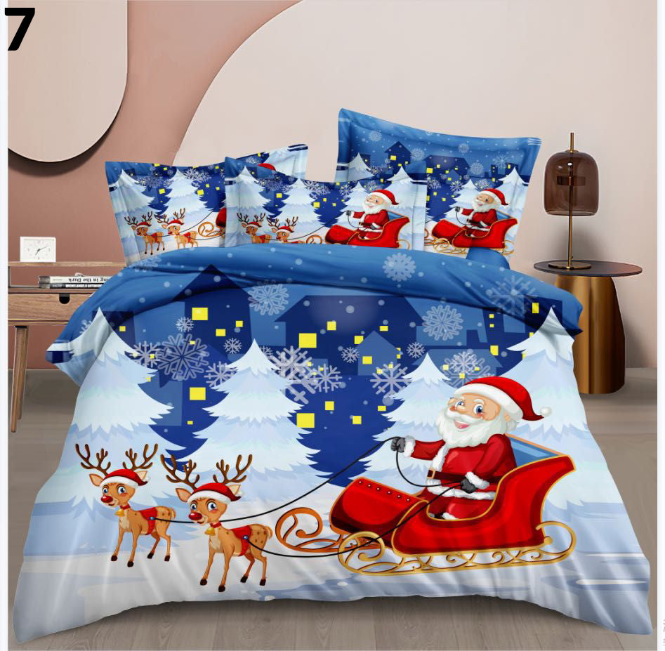 Set Božićne posteljine - 14 uzoraka