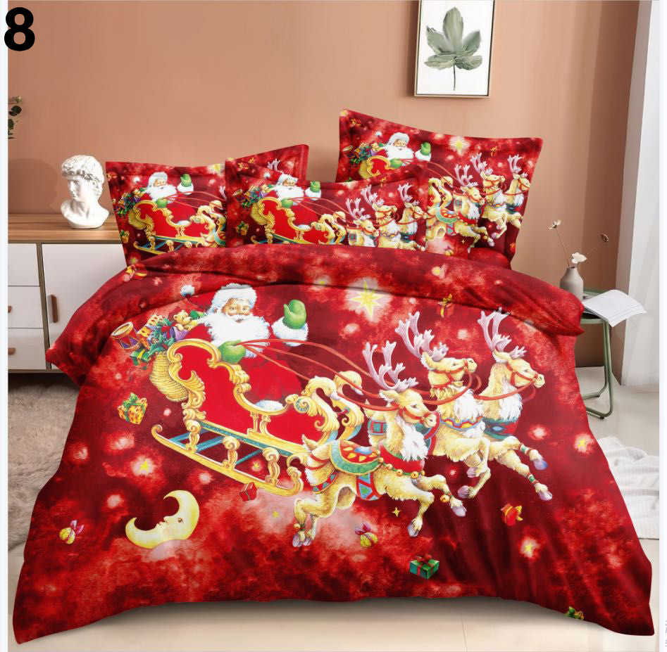 Set Božićne posteljine - 14 uzoraka