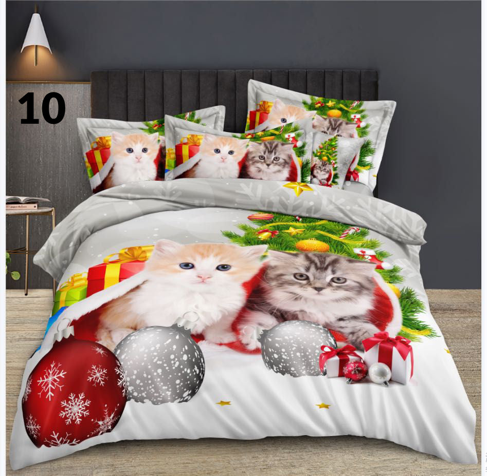 Set Božićne posteljine - 14 uzoraka