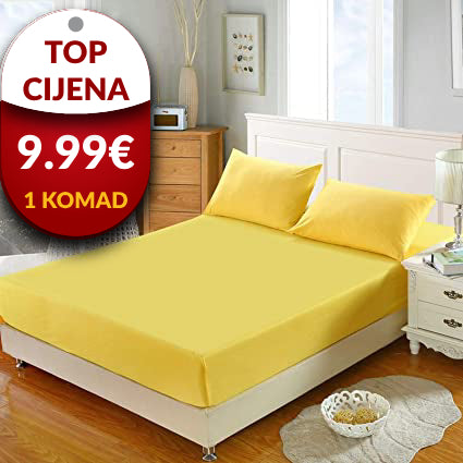 Plahte za bračni krevet s gumicom
