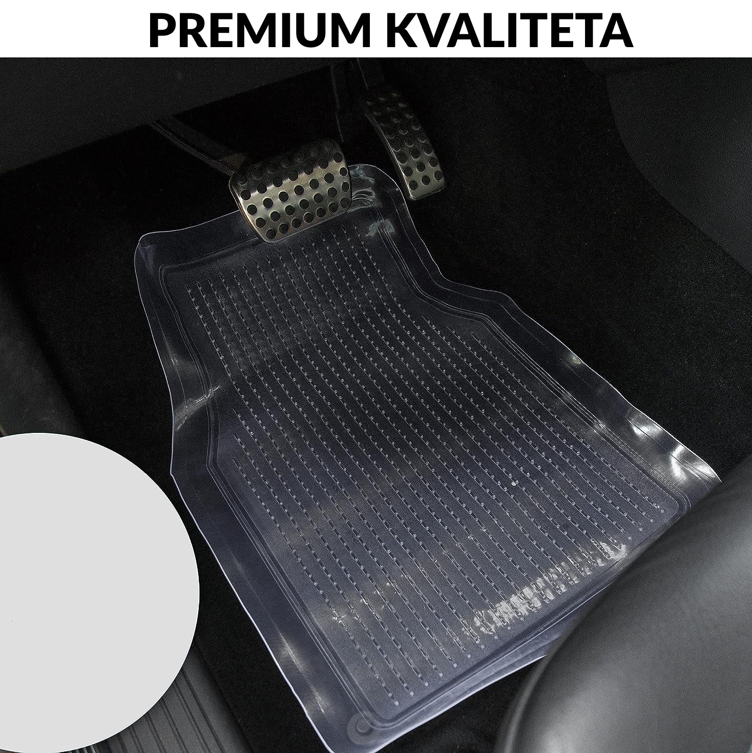Set gumenih auto tepiha (4komada)