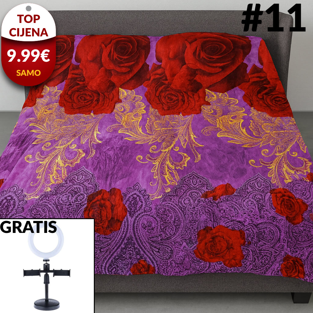 Super soft deke - 200X230cm+GRATIS LED PRSTEN