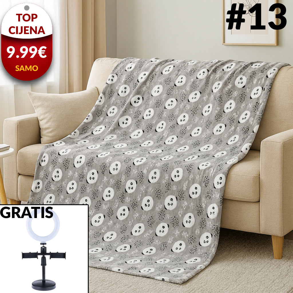 Super soft deke - 200X230cm+GRATIS LED PRSTEN