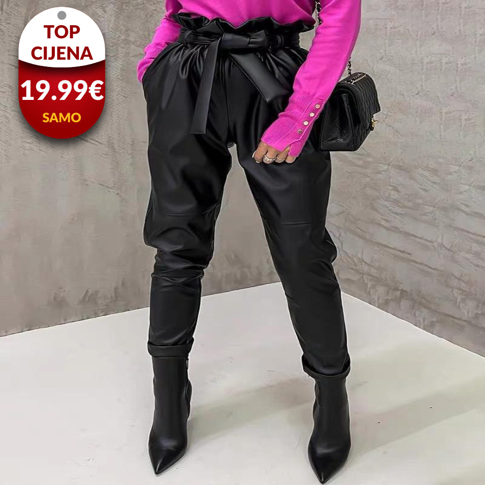 Kožne Hlače s Mašnom