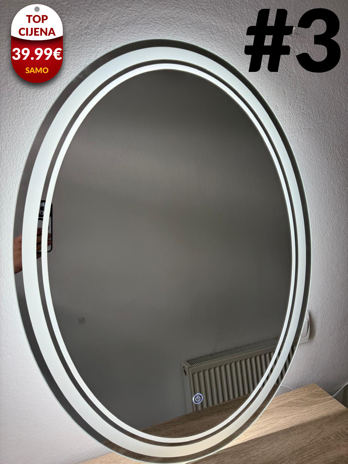LED smart ogledala