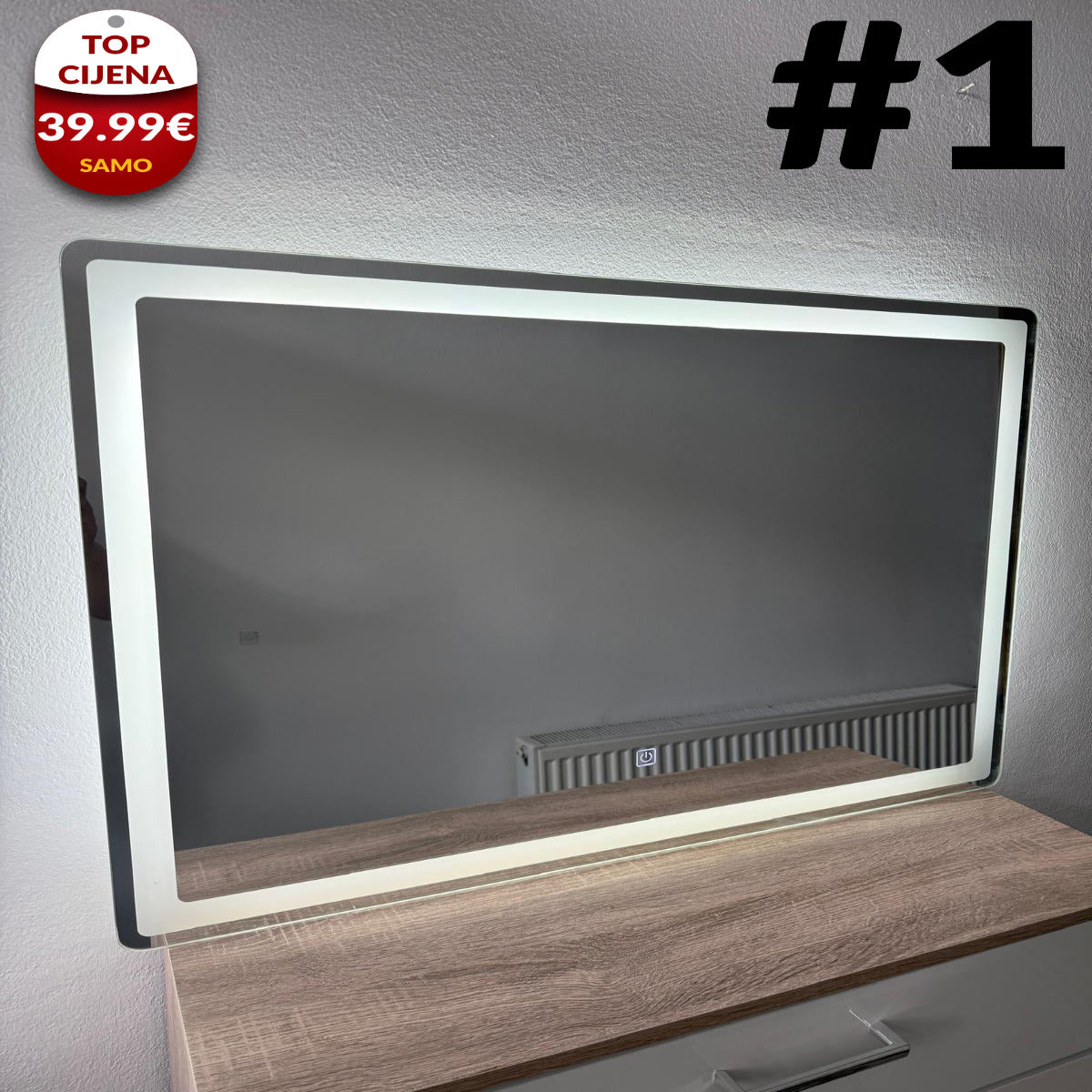 LED smart ogledala