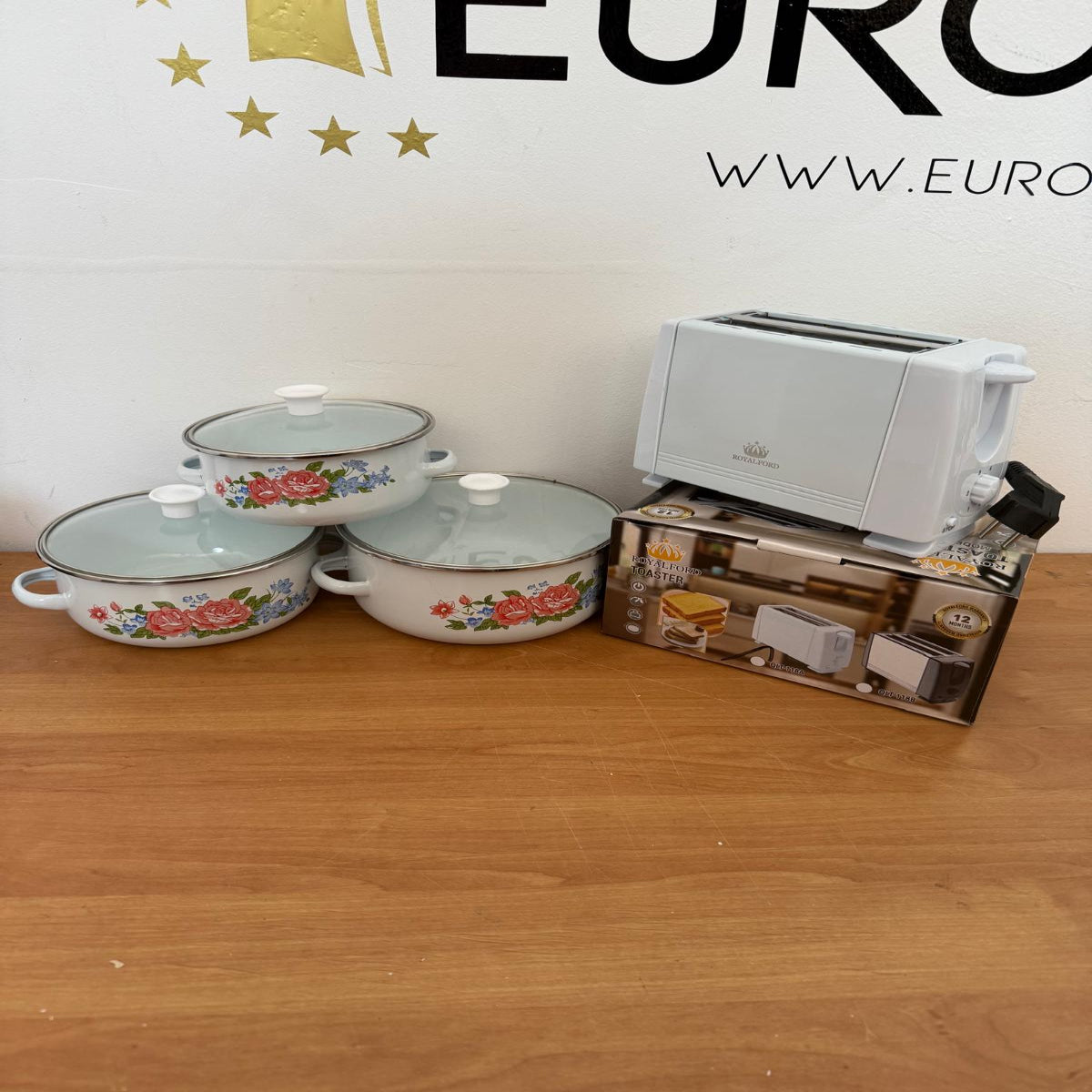 Set lonaca 3-dijelni+Toster gratis