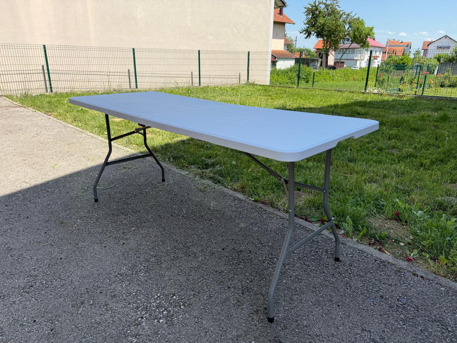 Sklopivi stol 70x180cm+GRATIS POKLON