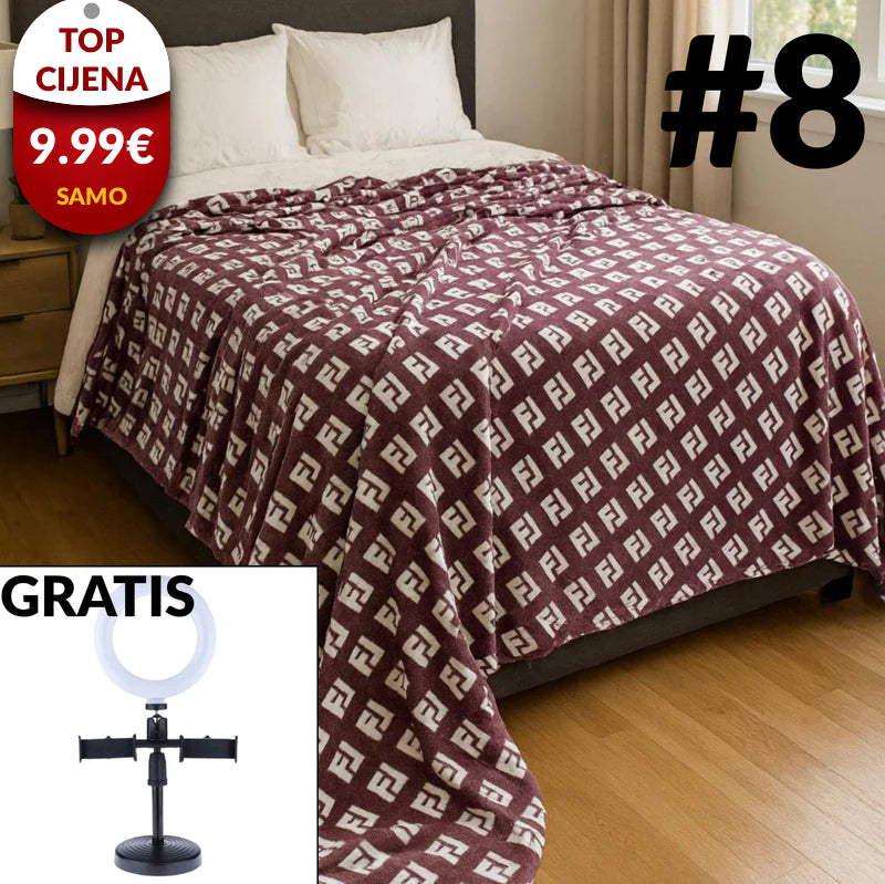 Super soft deke - 200X230cm+GRATIS LED PRSTEN