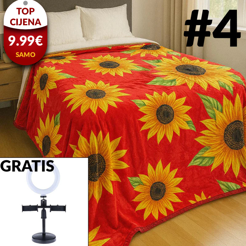 Super soft deke - 200X230cm+GRATIS LED PRSTEN