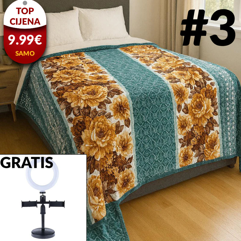 Super soft deke - 200X230cm+GRATIS LED PRSTEN