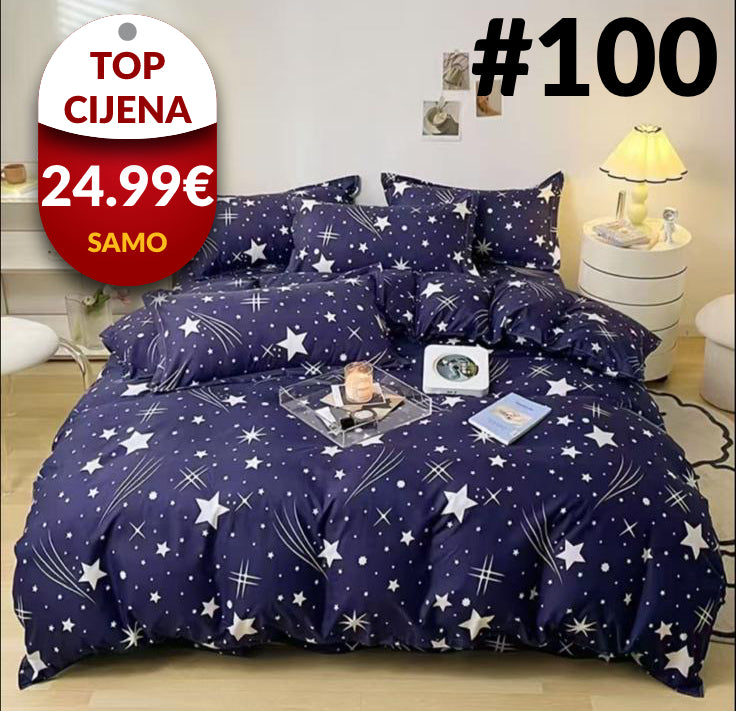 6-dijelni set posteljine + GRATIS POKLON