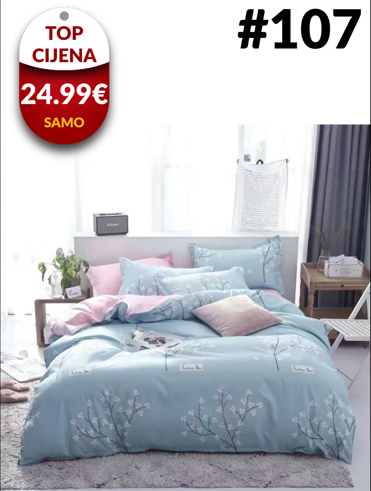 6-dijelni set posteljine + GRATIS POKLON