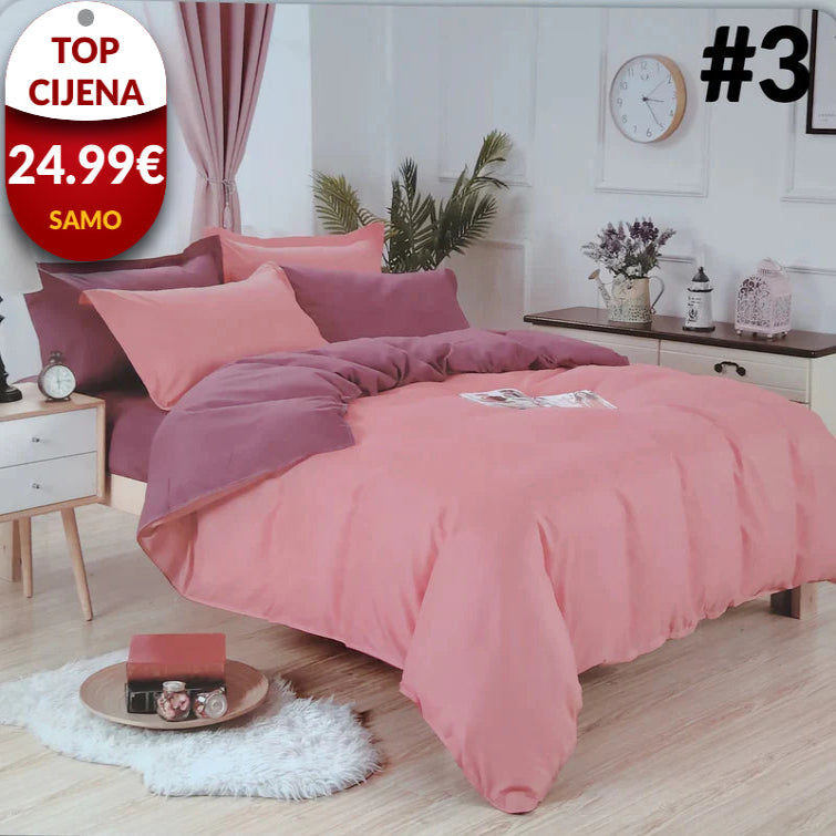 6-dijelni set posteljine + GRATIS plahta ili deka