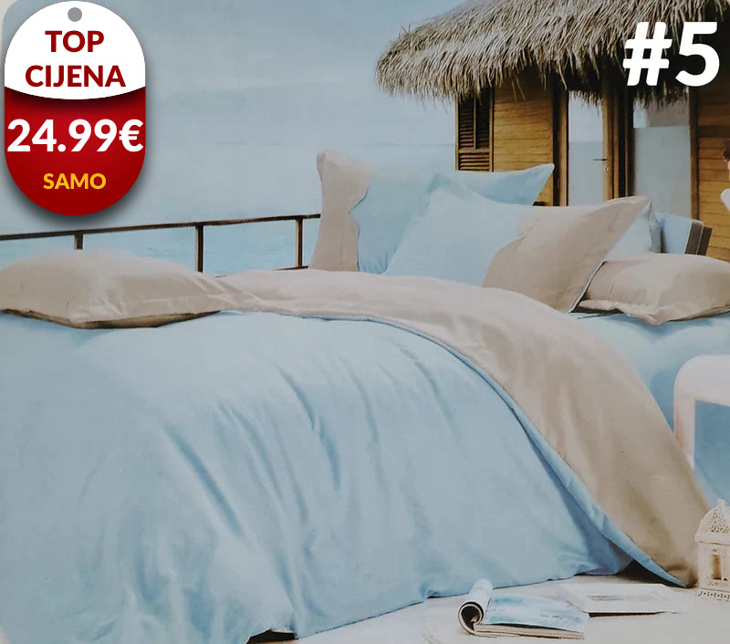 6-dijelni set posteljine + GRATIS plahta ili deka