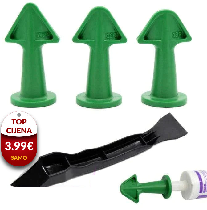 Mlaznice za silikon – set od 3 komada - EuroShop