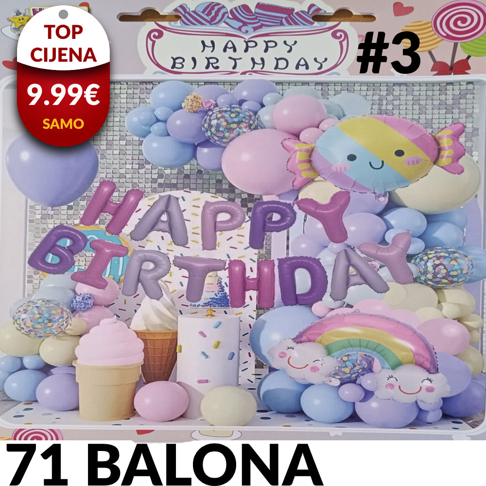 Set balona za Girlandu