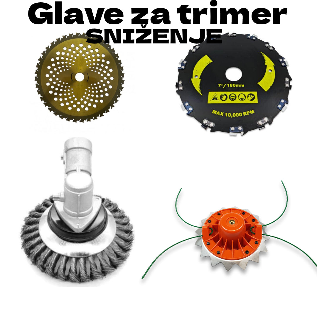 Glave za trimer