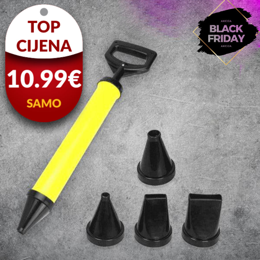CRNI PETAK Pumpa za fugiranje i brtvljenje