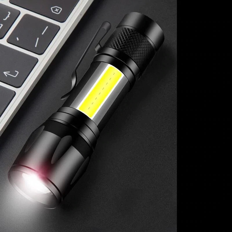 Naglavna LED lampa+GRATIS Taktička lampa