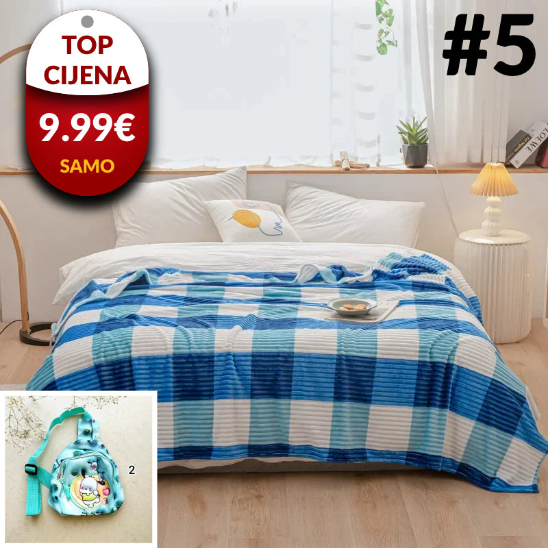 Soft Mix deke 200x230cm+GRATIS Dječji ruksak