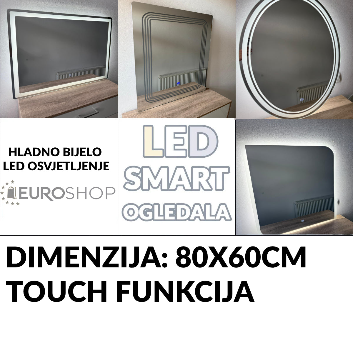LED smart ogledala