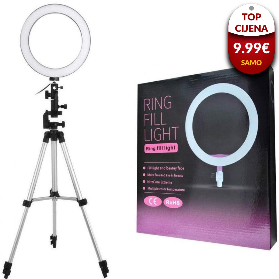 FOTO LED prsten+GRATIS 2 stalka (RING LIGHT)