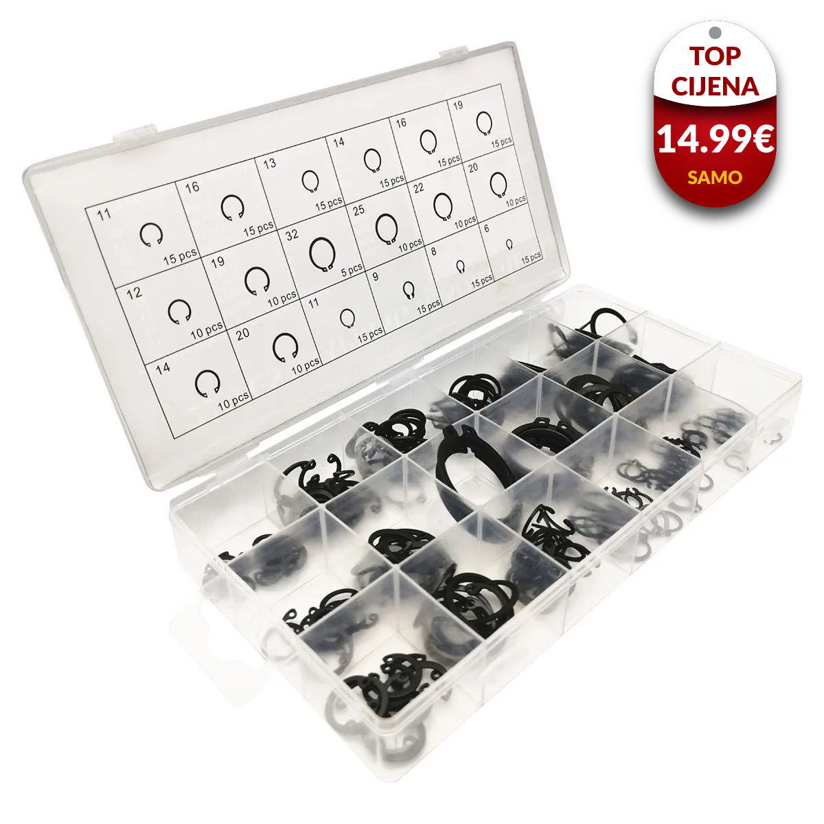 Set Seger Osigurača (225 komada)