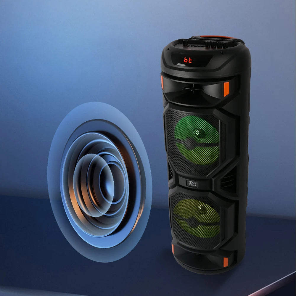 Mega Bass Zvučnik 80cm+GRATIS MIKROFON I DALJINSKI