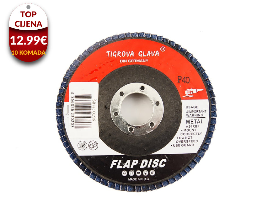 Brusna ploča LBD 115mm (10 komada)