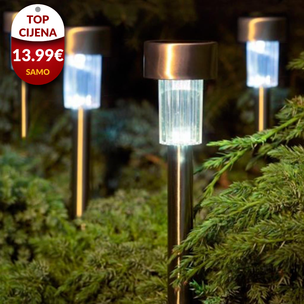 Solarne Vrtne Lampe (10 komada)