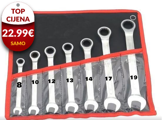 Set ključeva (7komada) - EuroShop