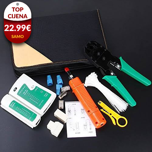 Komplet alata za provjeru i održavanje mreže