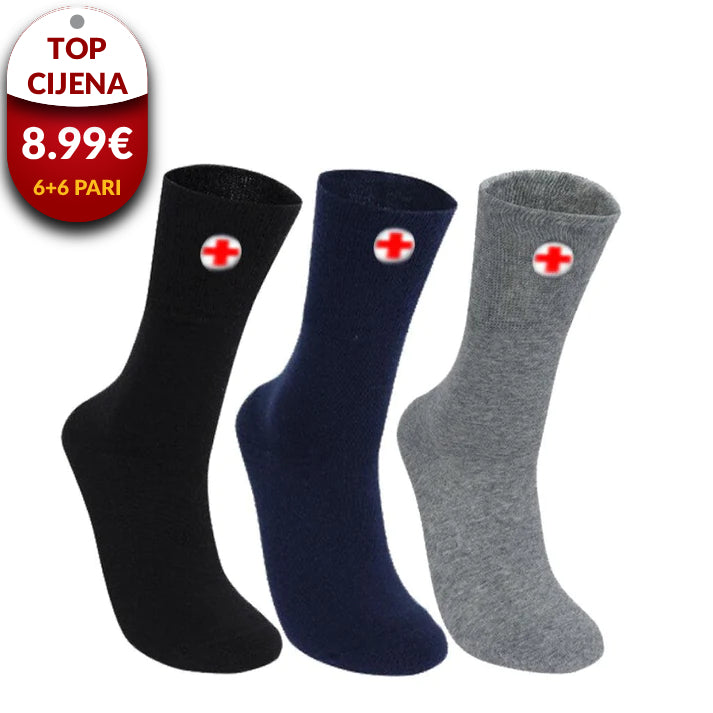 6+6 Čarape Bez Gume