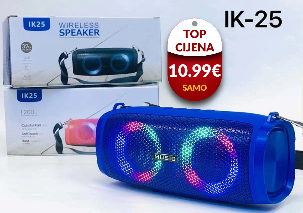 CHARGE5/IK25 Bežični Bluetooth Zvučnik - EuroShop