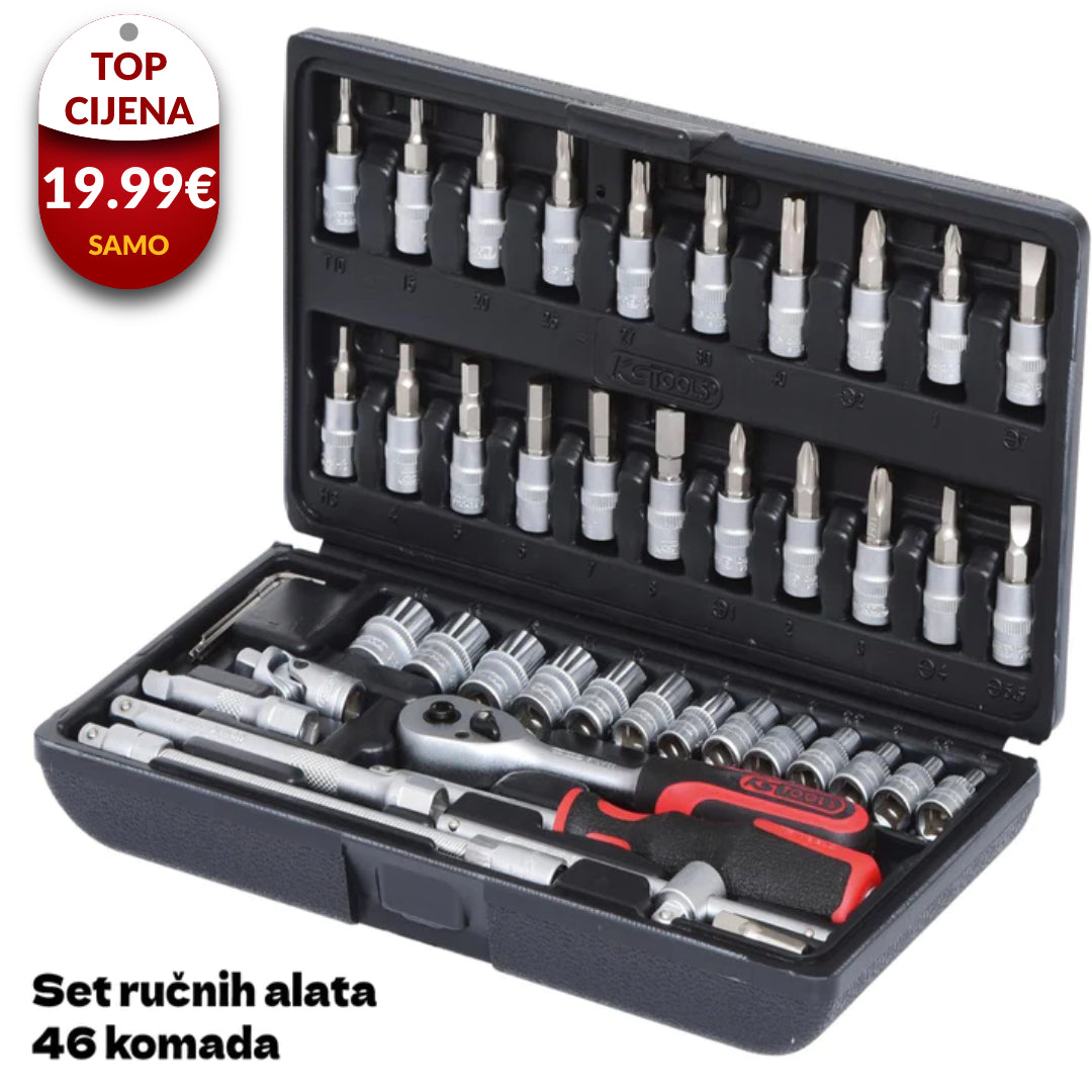 Set ručnih alata (46 komada)