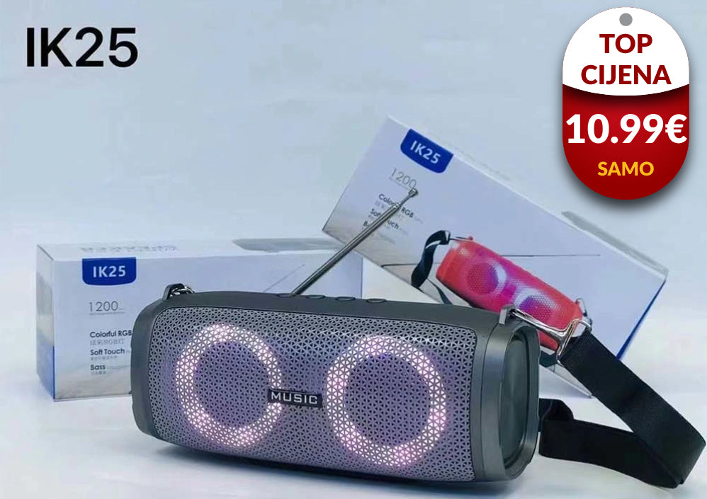 CHARGE5/IK25 Bežični Bluetooth Zvučnik - EuroShop