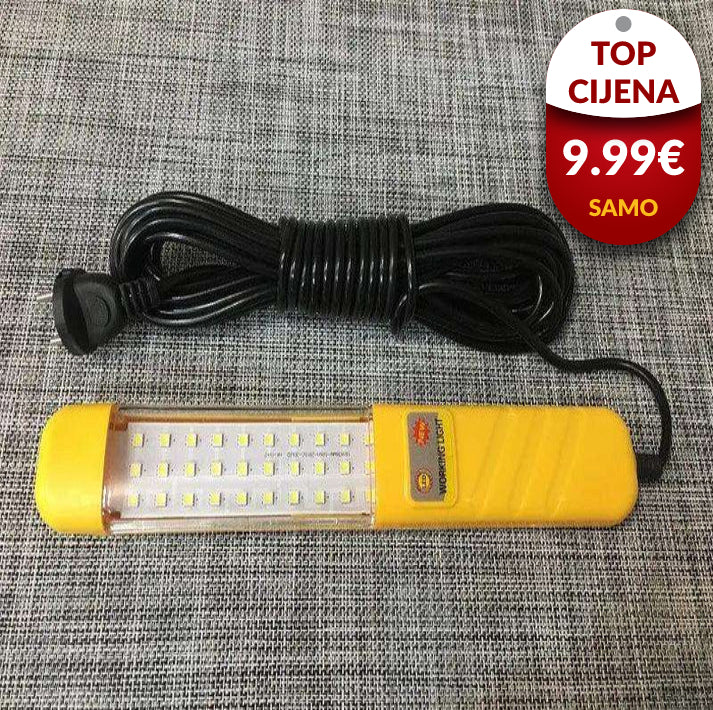 Krischner radna lampa 5m-Žuta - EuroShop