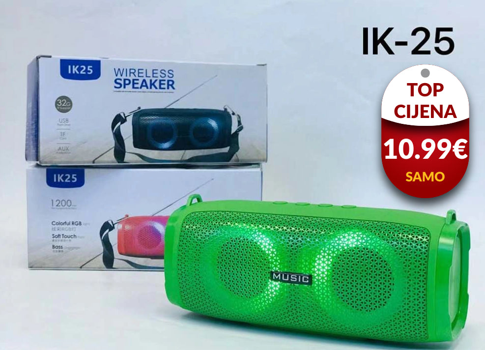 CHARGE5/IK25 Bežični Bluetooth Zvučnik - EuroShop