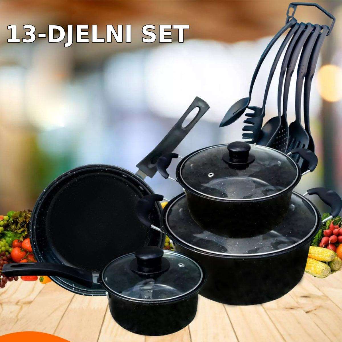 13-djelni Set Lonaca/Posuđa AKCIJA - EuroShop