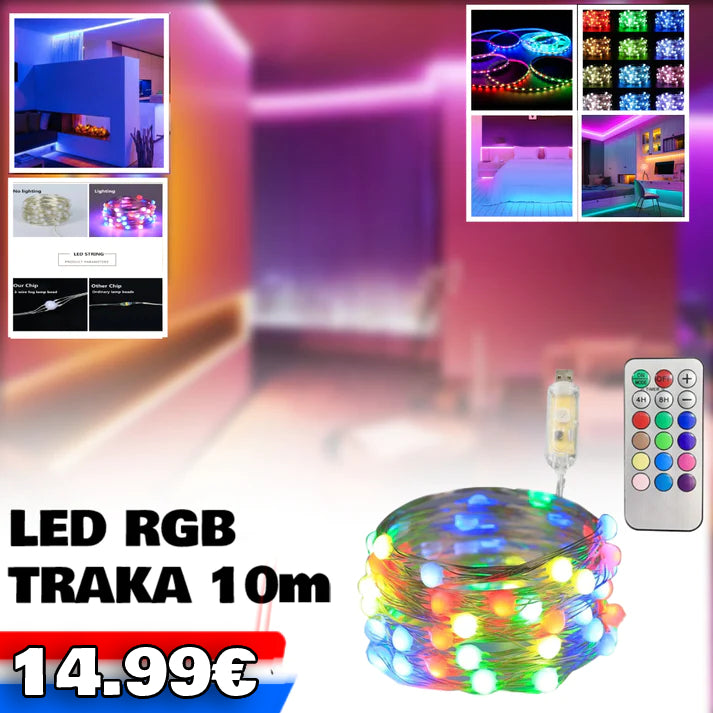 LED traka RGB 5/10m - EuroShop