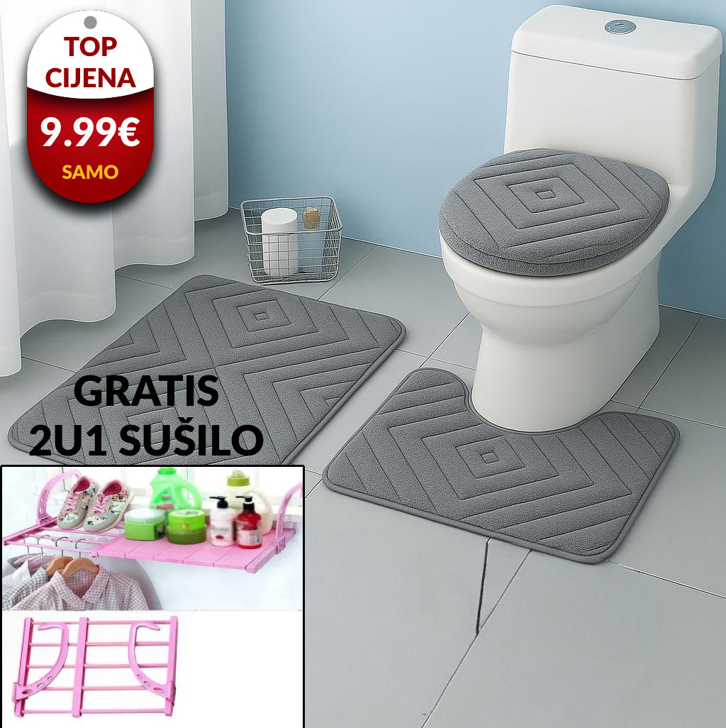 Kupaonske prostirke+Sušilo za Ogradu GRATIS