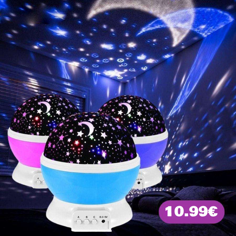 Noćna Lampa Projektor Nightsky - EuroShop