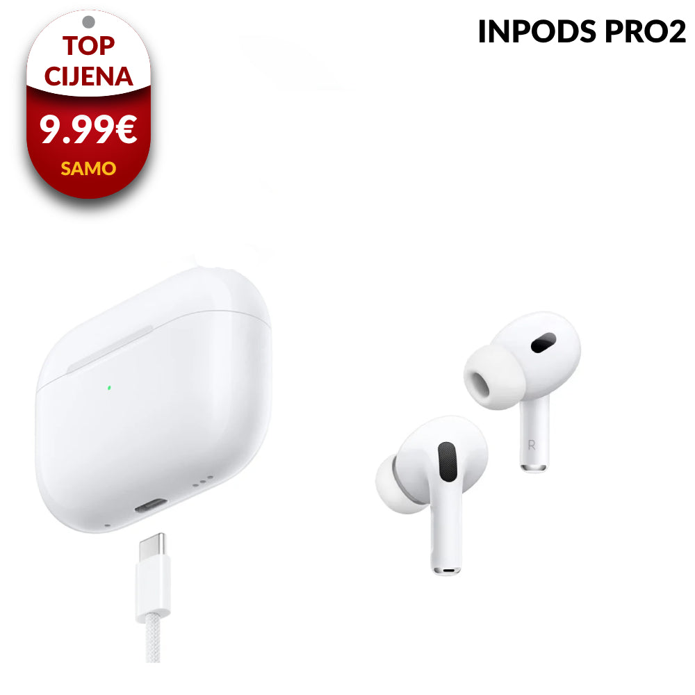 Inpods Pro2 slušalice 1+1 GRATIS