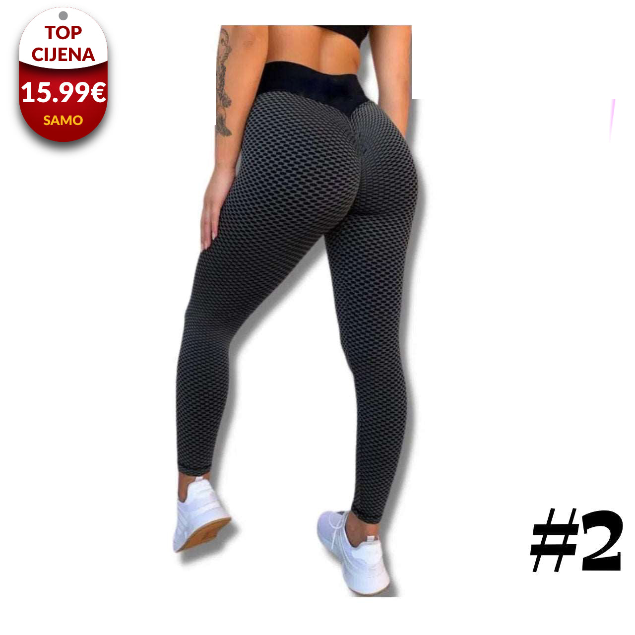 Anticelulitne Sportske Tajice 1+1 GRATIS