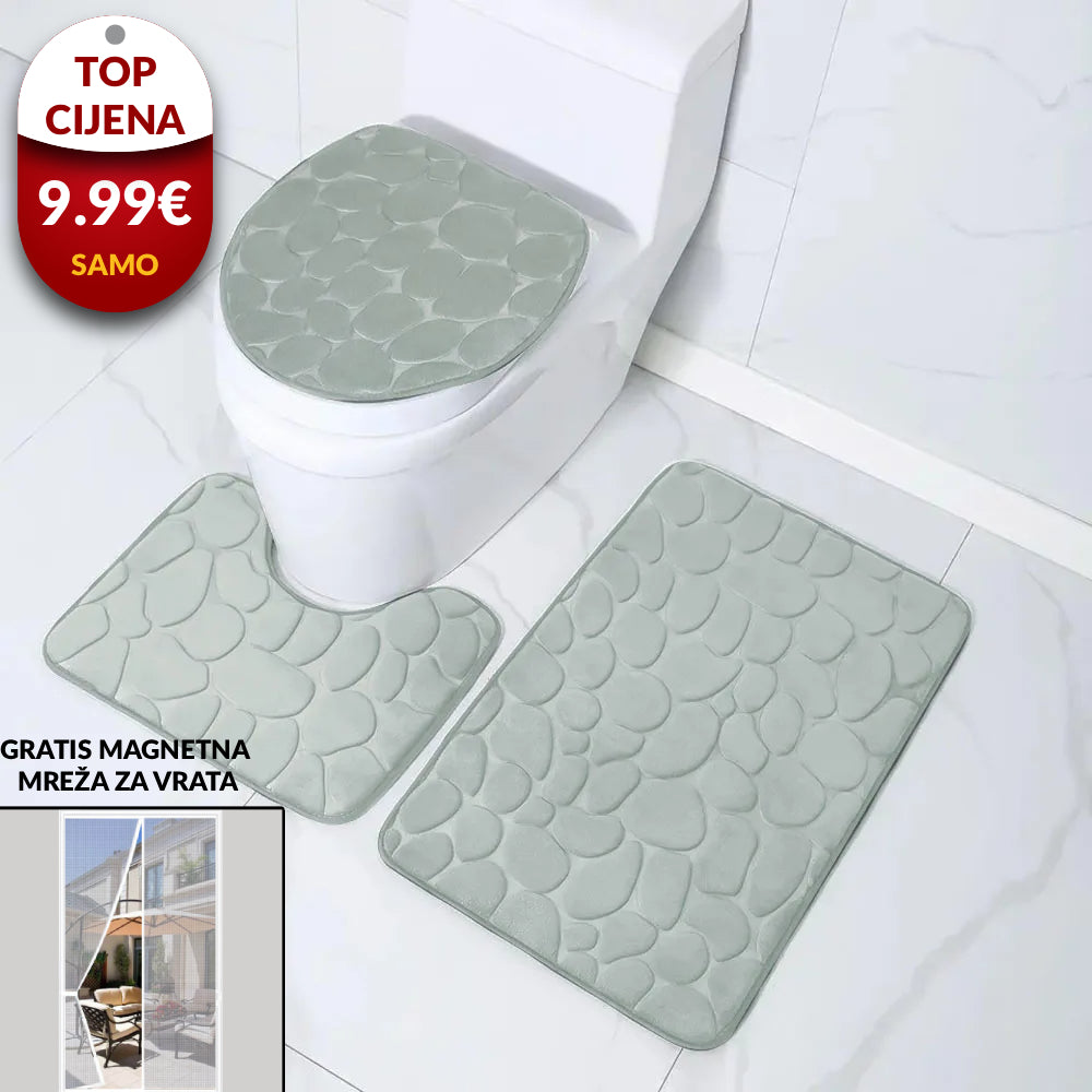 Kupaonske prostirke+magnetna mreža za vrata